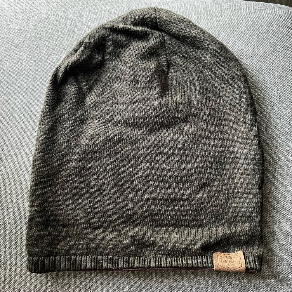 BERSHKA Handcrafted Reversible Soft Beanie Toque